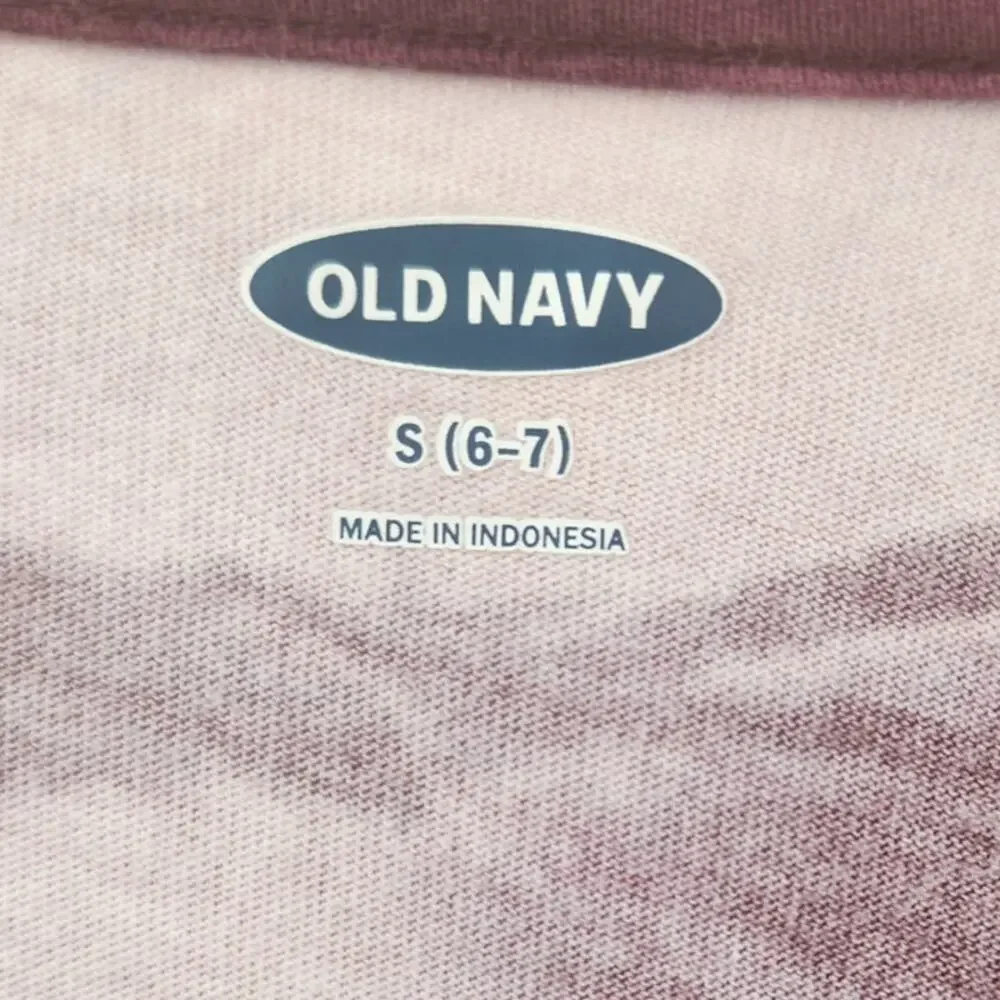 OLD NAVY Short Sleeve Top Girls Size Small S 6-7